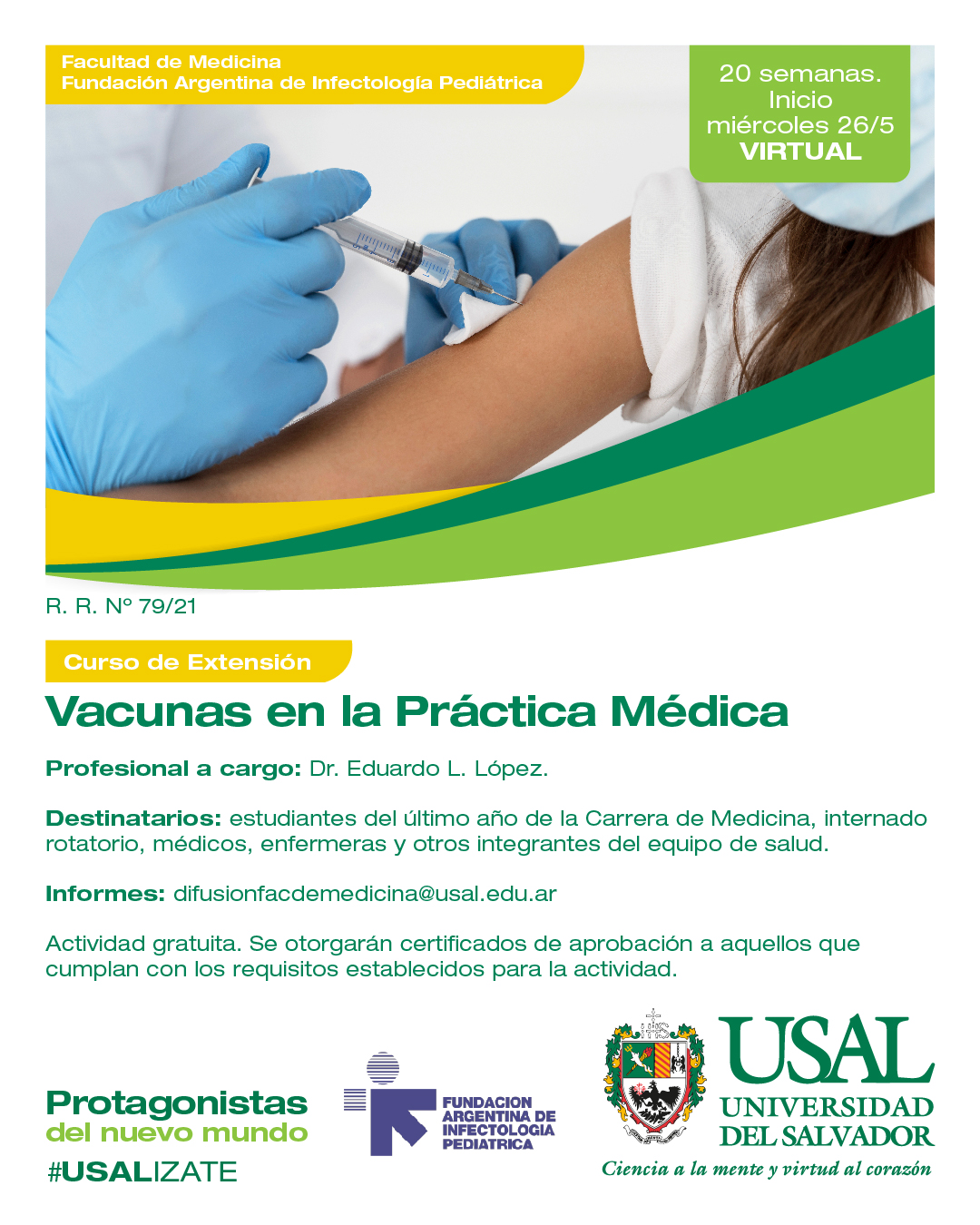 "Vacunas En La Práctica Médica" | Universidad Del Salvador